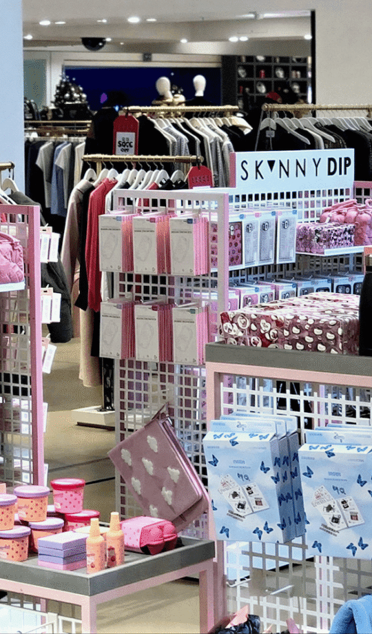 Skinnydip | Global Retail Fixture Rollout