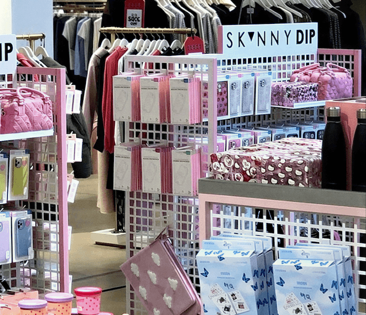 Skinnydip | Global Retail Fixture Rollout